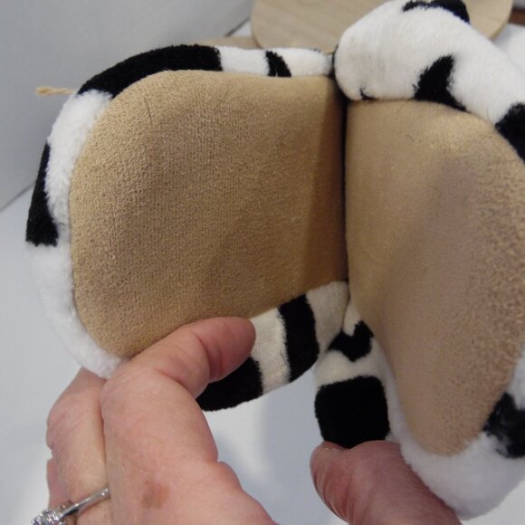 Crazy Heifers Cozy Adult Size Cow Patterned Slippers Size XXL=Fits 8.8-9.5 - Picture 5 of 7